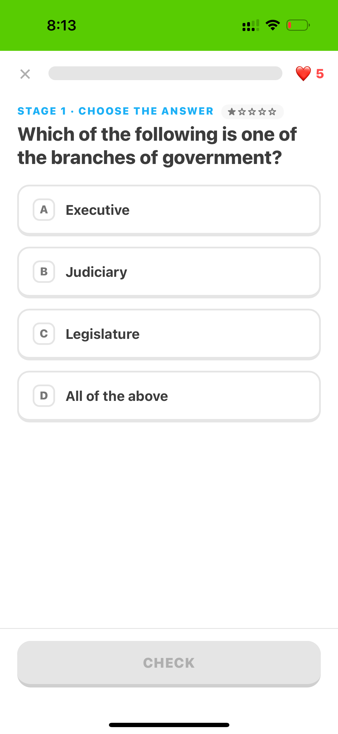 Study Quest question